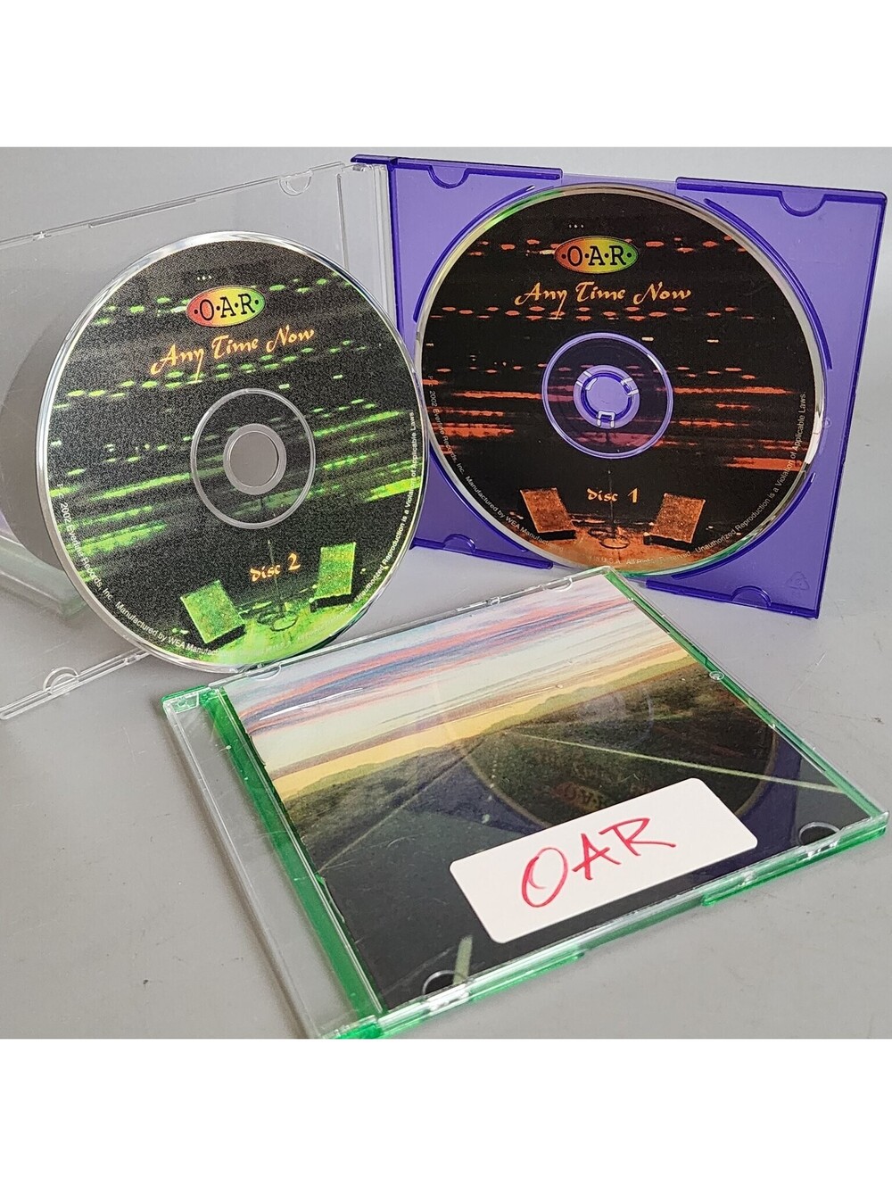 O.A.R. - Any Time Now (2002) 2-Disc CD Album - Rock Reggae Jam Band Music